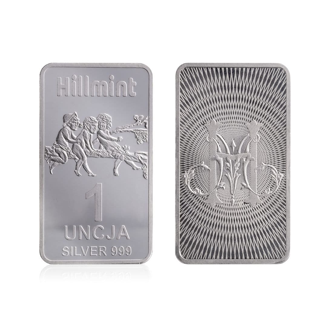 Hillmint 1 Uncja Silver Bar